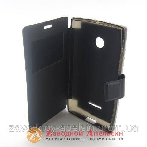 Чохол книга Nokia 435 532 Lumia Smart Case black - фото фото фото 2
