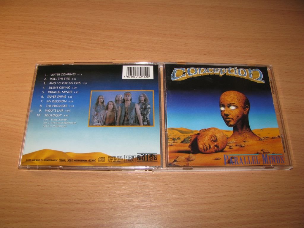 CONCEPTION - Parallel Minds   (1993 Noise BOD 1st press) - фото фото фото 0