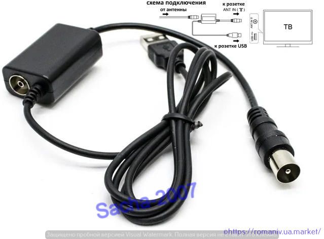 Блок питания Инжектор USB-5V для Т2 антенн с усилителем - фото фото фото 0
