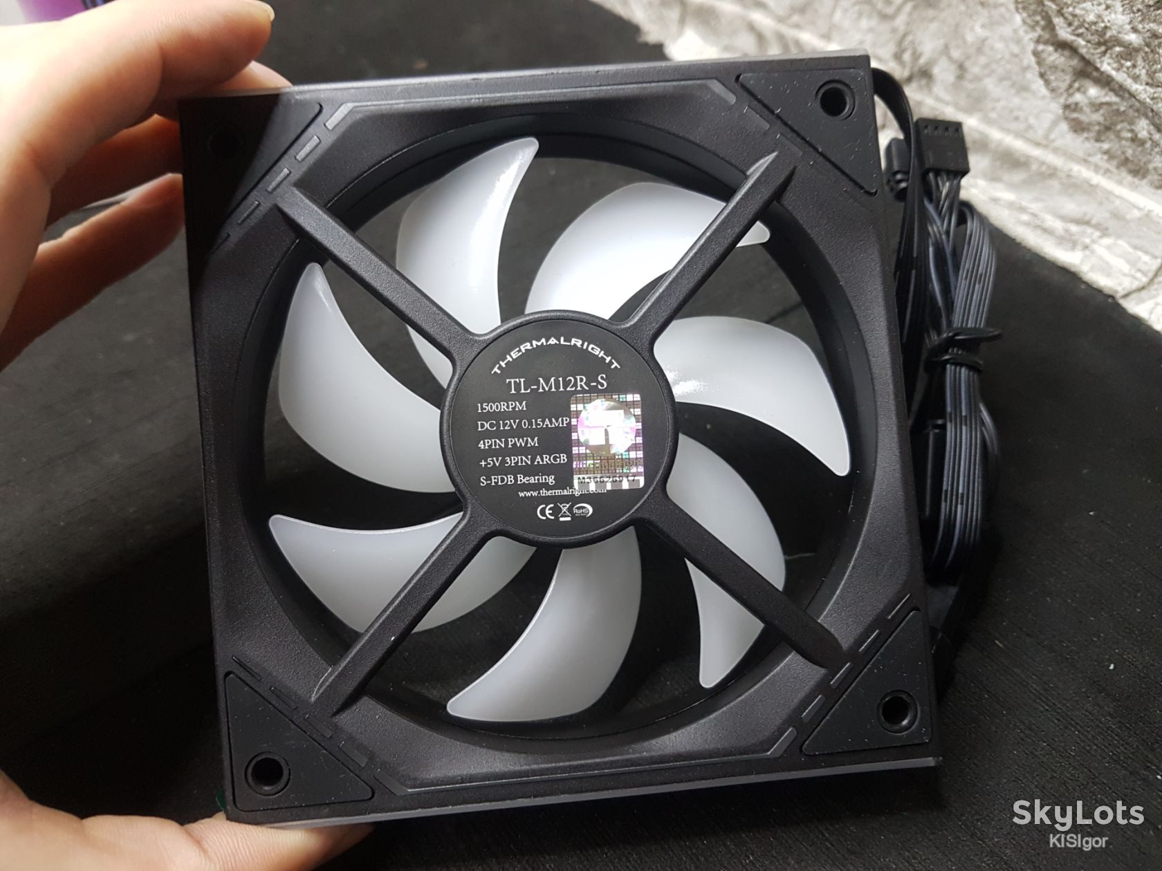 Корпусний вентилятор Thermalright TL-M12R-S *81018 - фото фото фото 3