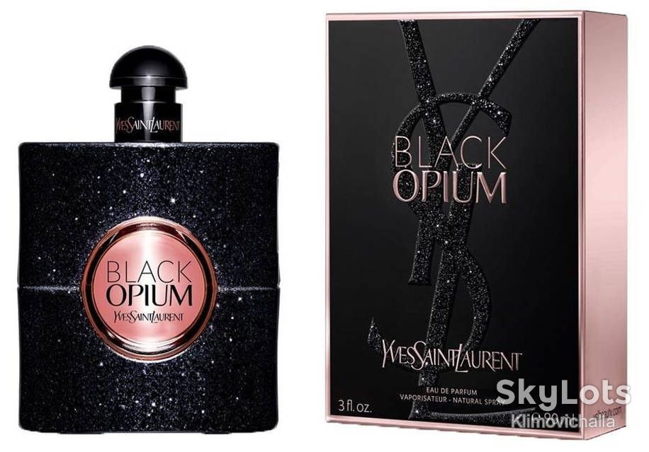 YVES SAINT LAURENT BLACK OPIUM , Parfume 100 ml женский - фото фото фото 0