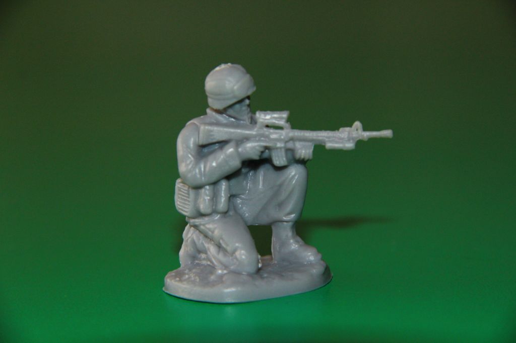 американський МОРПІХ піхотинець США ARMIES in PLASTIC 54-60мм - фото фото фото 0