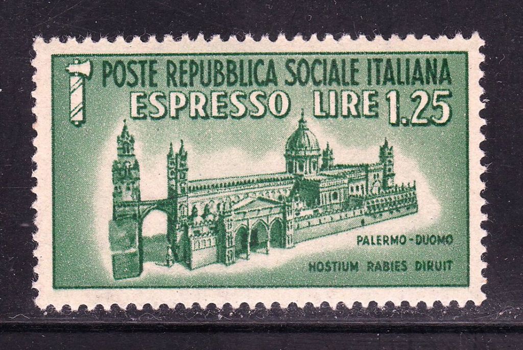 Италия  1945 г MNH   архитектура - фото фото фото 0