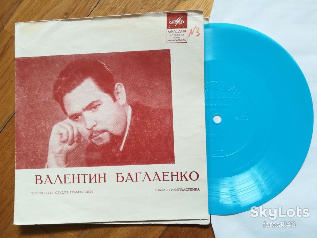 Валентин Баглаенко-Посвящение, Паша муро-VG+, флексі-Мелодія - фото фото фото 0
