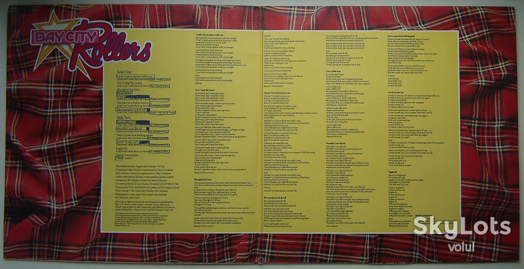 BAY CITY ROLLERS Wouldn't You Like It? LP VG+ - фото фото фото 1