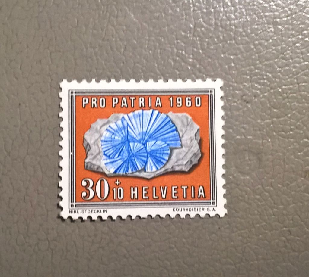 Швейцария Флора Фауна Минералы 1960 - фото фото фото 1