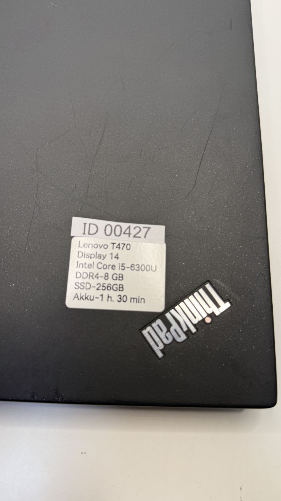 Ноутбук Lenovo T470 Intel Core i5-6300U SSD-256GB DDR4-8GB  ID-00427 - фото фото фото 5