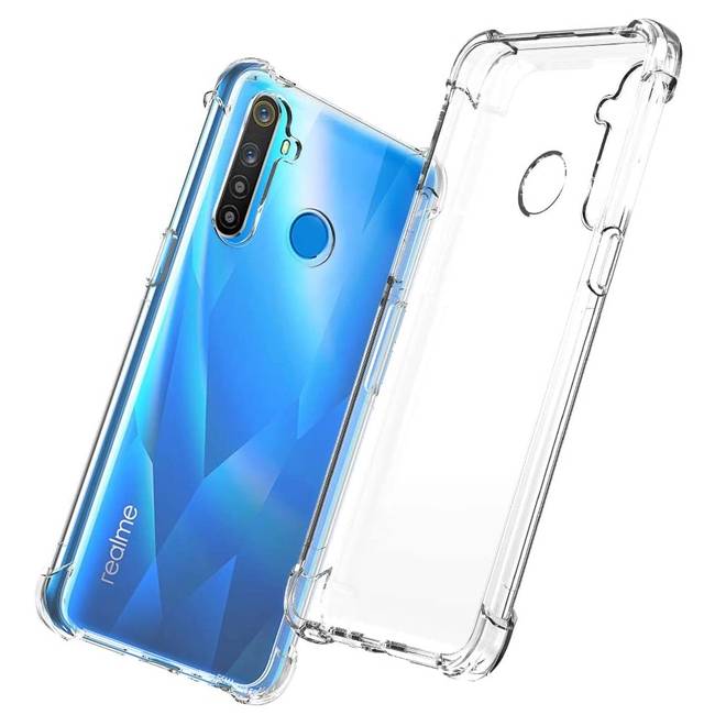 Чохол Fiji Proof для Realme C3 бампер з посиленими бортамиTransparent - фото фото фото 1