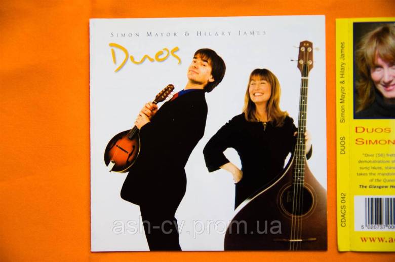 Музичний диск CD. DUOS Simon MAYOR and Hilary JAMES - фото фото фото 1
