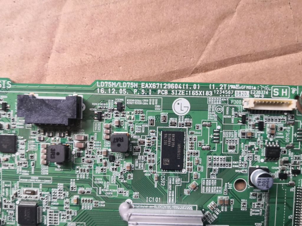 (m58)_Плата LD75M/LD75H EAX67129604 до телевізора LG - фото фото фото 0