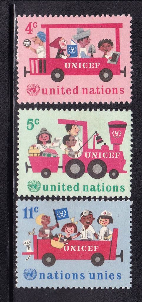 ООН / UN  1966 г  MNH - UNICEF - - фото фото фото 0