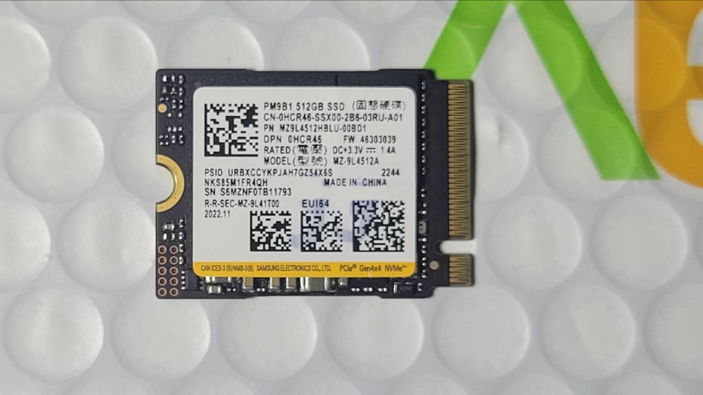 m2 nvme ssd Samsung PM9B1 512gb gen4 2230     (Steam Deck, PS5) - фото фото фото 0