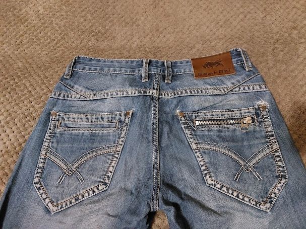 Мужские джинсы  (дефект) Star Azi Denim - фото фото фото 3