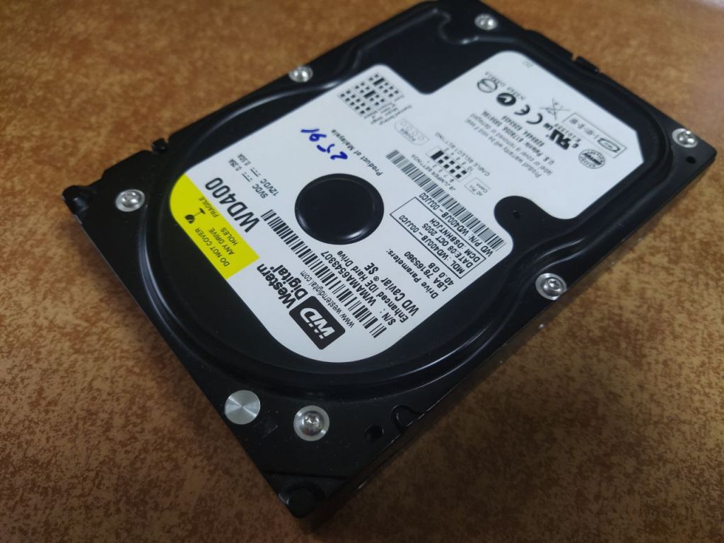 HDD жорсткий диск IDE WD400 40Gb 7200rpm PATA - фото фото фото 2