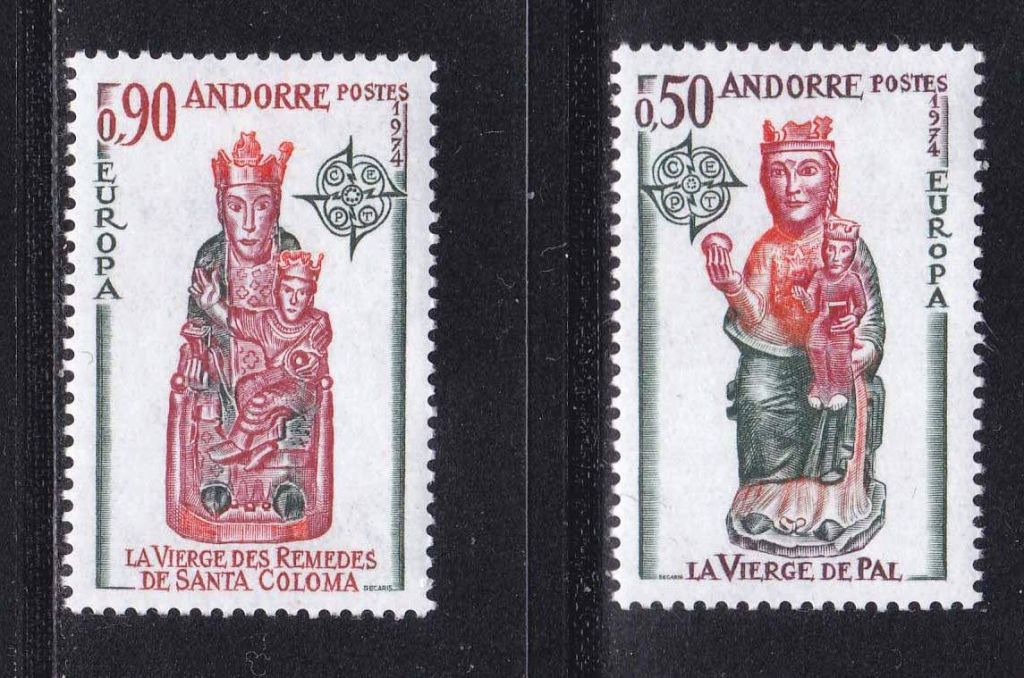 Андорра  1974 г MNH - СЕРТ - - фото фото фото 0