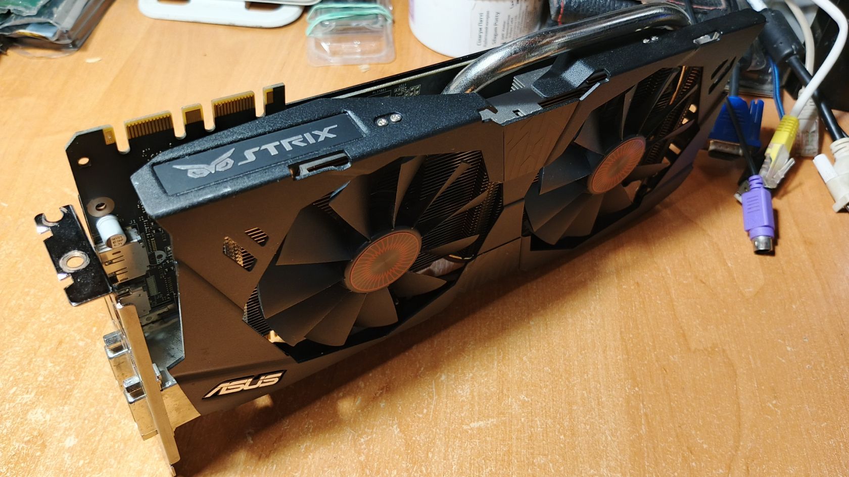 Відеокарта GTX 970 4GB Asus Strix GDDR5   (STRIX-GTX970-DC2OC-4GD5)    (под ремонт) - фото фото фото 2
