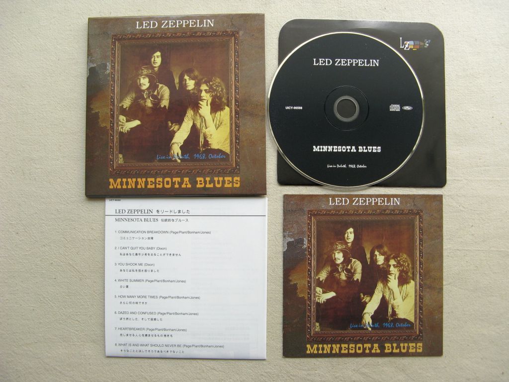 CDLP Led Zeppelin. Minnesota Blues. 1968/1994/2012. - фото фото фото 4