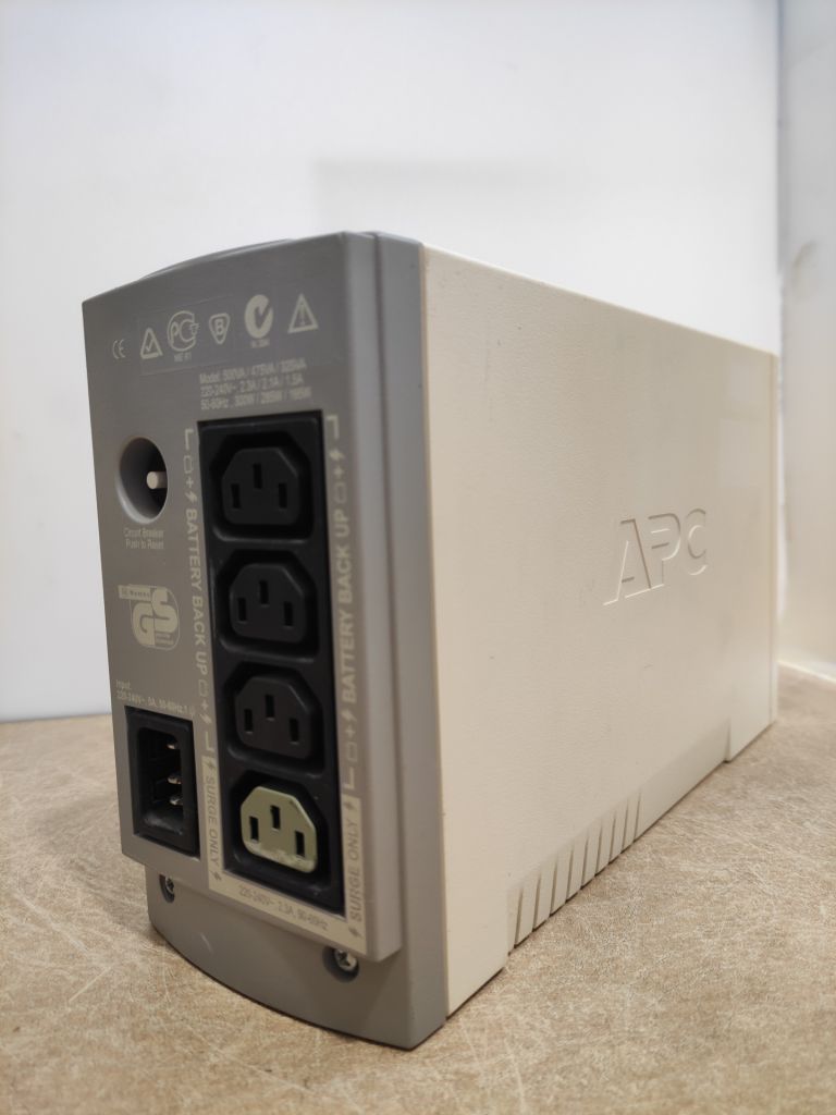 Б/В ДБЖ APC Back-UPS CS 500VA      (BK500-RS)      (без акумулятора) код.ИБП21 - фото фото фото 2