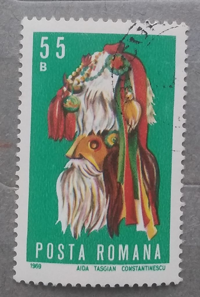 Румыния 1969 г - Фольклорная маска - фото фото фото 0