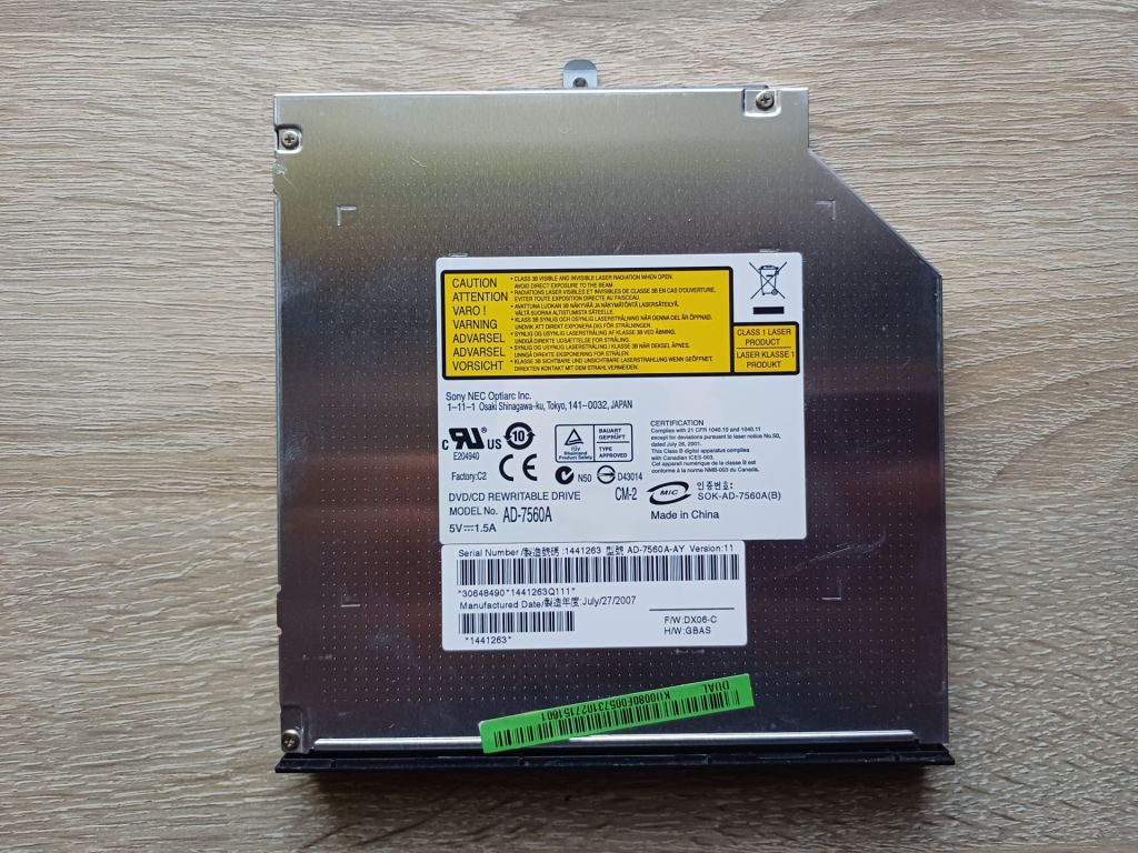 DVD ноутбука Acer Aspire 7520 - фото фото фото 0