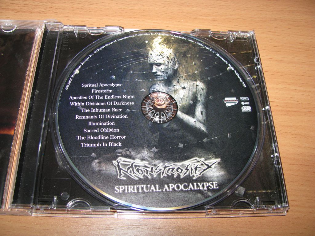 MONSTROSITY - Spiritual Apocalypse   (2007 Metal Blade 1st press) - фото фото фото 2