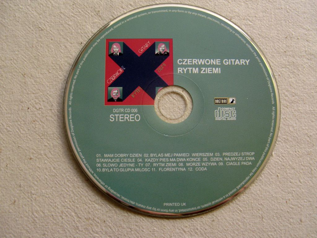 CD Czerwone Gitary. Rytm ziemi. 1974/2003. - фото фото фото 3