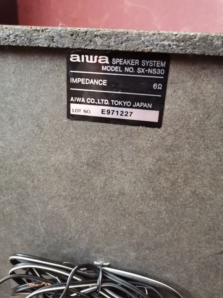 Колонки Aiwa SX-NS30 - фото фото фото 6