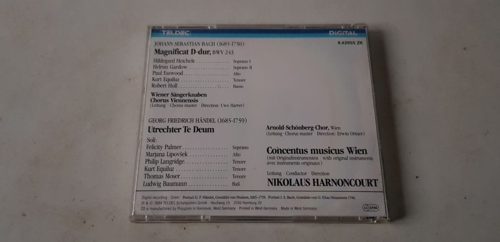 Bach / Handel CD фірмовий - фото фото фото 1