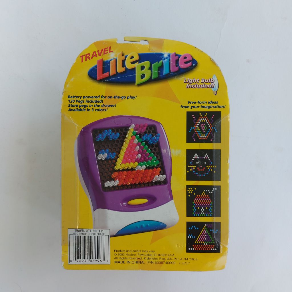 Світлодіодна мозаїка Hasbro Lite Brite Travel Game - фото фото фото 1
