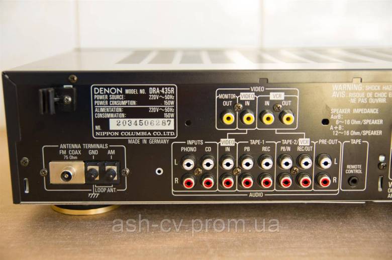 Ресивер DENON DRA-435R - фото фото фото 6