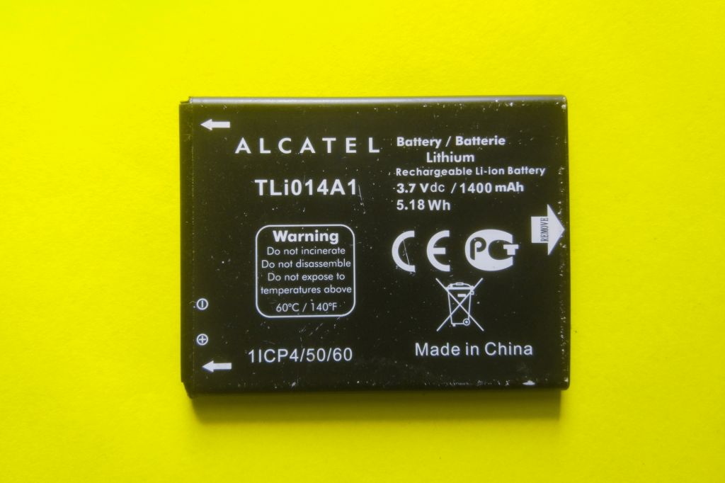 Аккумулятор акб Alcatel OT TLi014A1    (1400 mAh) One Touch 4010D TPOP - фото фото фото 0