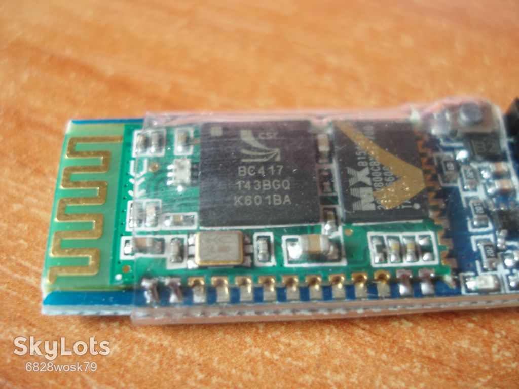 HC-05 RS232 Bluetooth 6 pin Master Slave блютуз модуль RF Transceiver TTL UART - фото фото фото 4