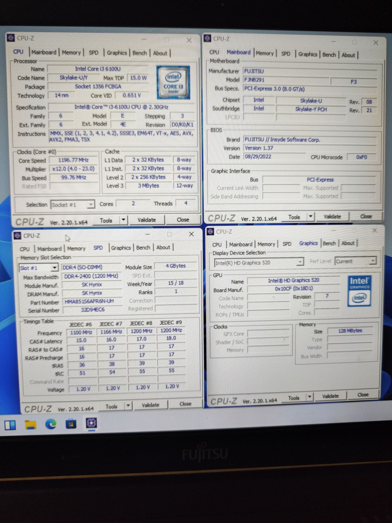 Fujitsu LifeBook E556  Core i3-6100U - фото фото фото 4