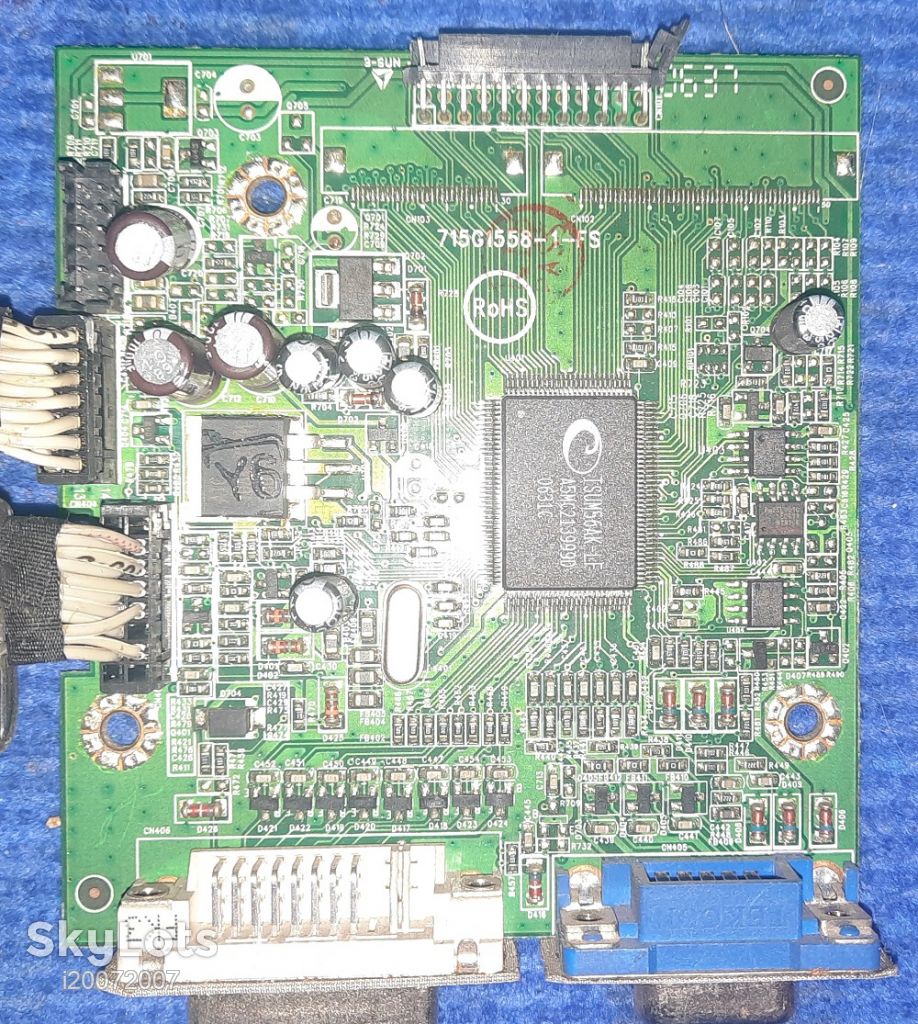 Плата main 715G1558-1-FS монитора Fujitsu Siemens P19-2 - фото фото фото 0