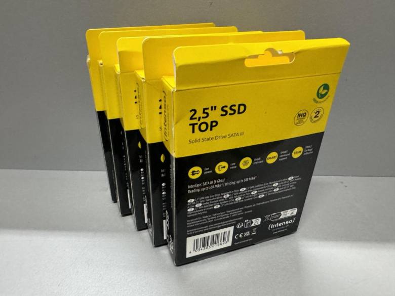 SSD накопитель Intenso Top 256GB (3812440) Новый! - фото фото фото 3