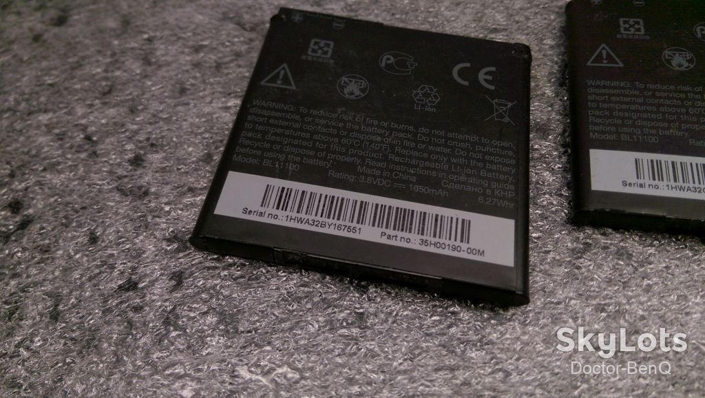 Аккумулятор BL11100 1600mAh для HTC Titan X310e X315e - фото фото фото 2