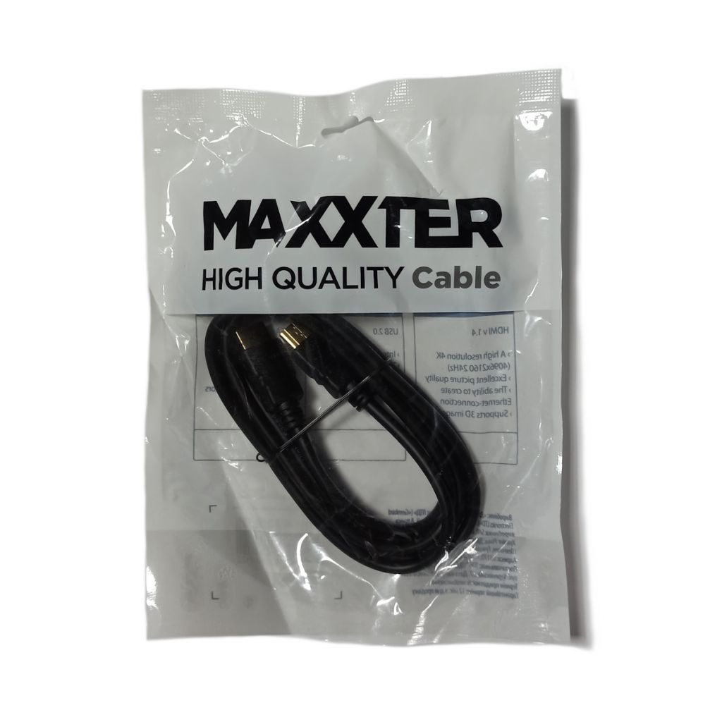 Кабель HDMI 1,4V 1,8 м Maxxter V-HDMI4-6 1.4 - фото фото фото 0