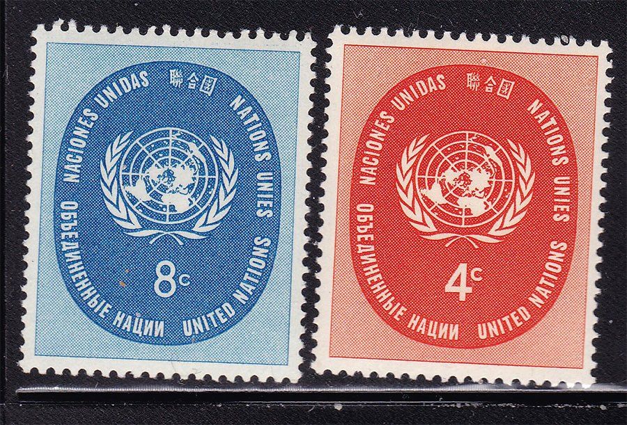 ООН / UN  1957 г MNH - - фото фото фото 0