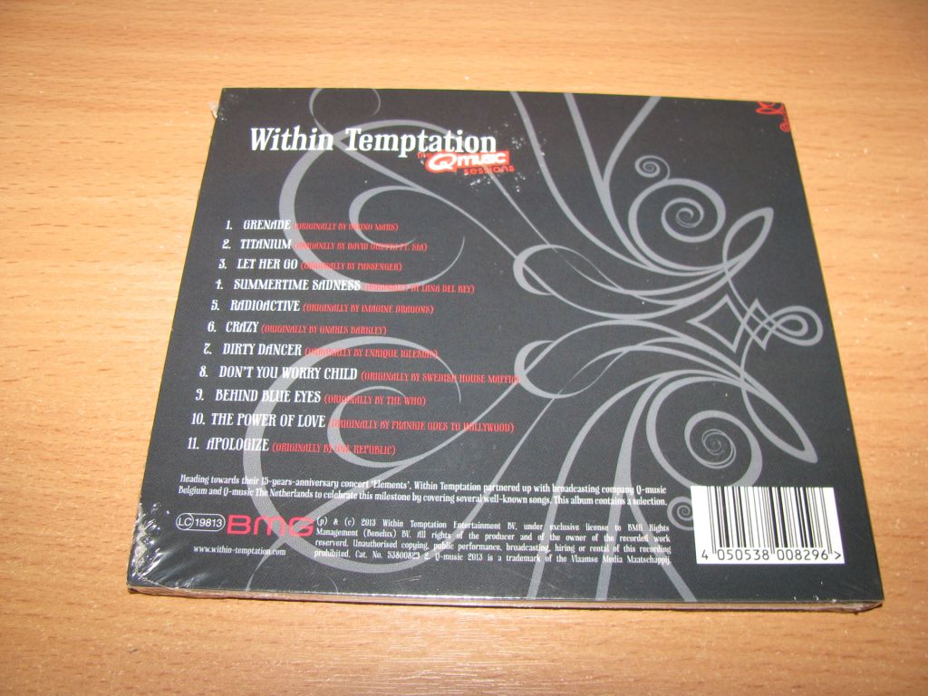 WITHIN TEMPTATION - The Q-Music Sessions   (2013 BMG DIGI)  SEALED - фото фото фото 1