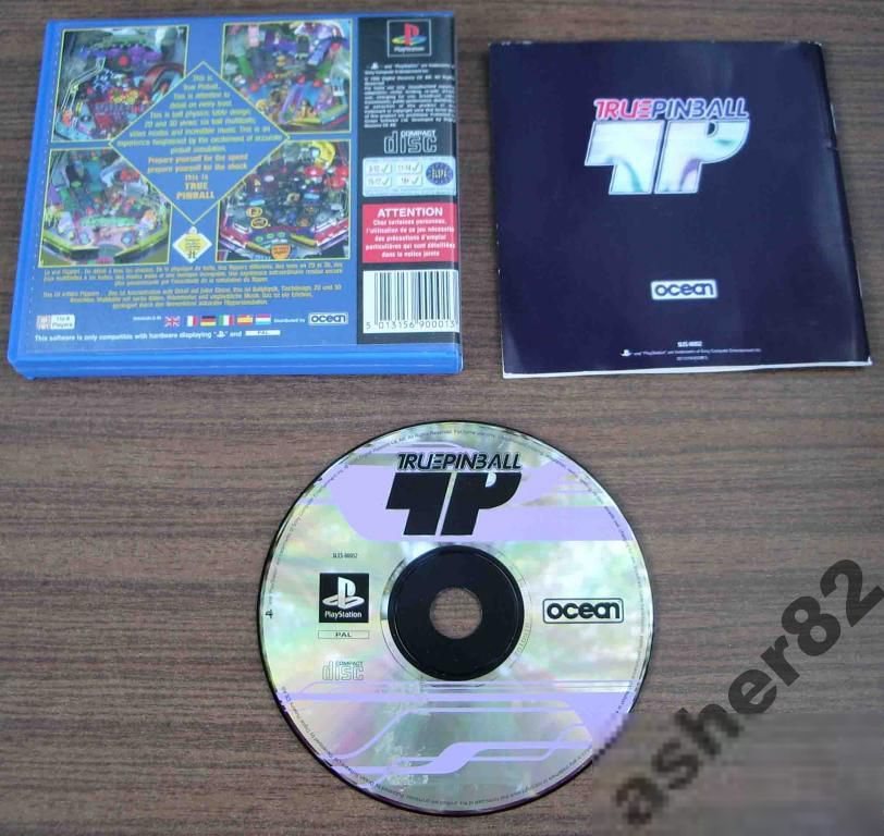 Игра на PS1 "True Pinball"       (PAL) - фото фото фото 1