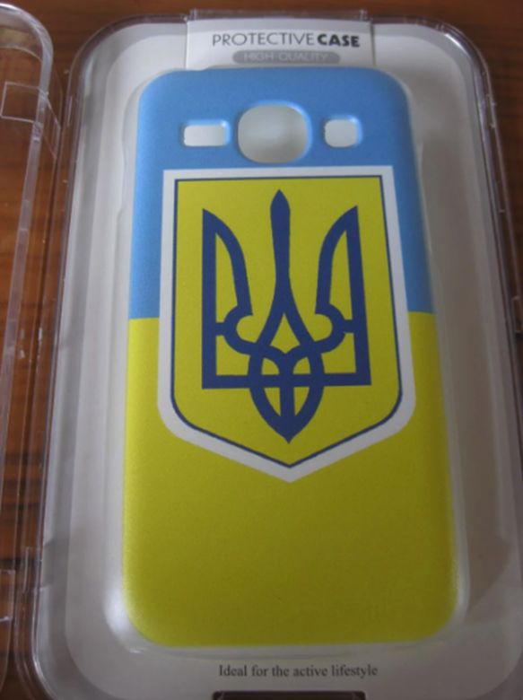 Чохол для смартфона Cellular Line Samsung S7272 Flag Gerb - фото фото фото 0