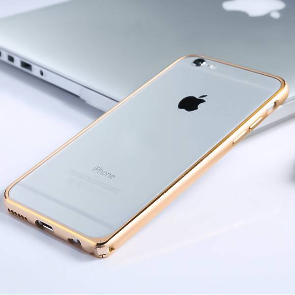 Бампер Remax для iPhone 6/6S Halo Golden - фото фото фото 3