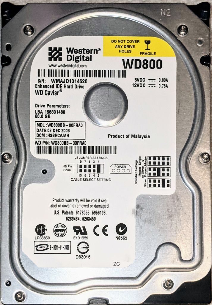 Western Digital WD800 - фото фото фото 0