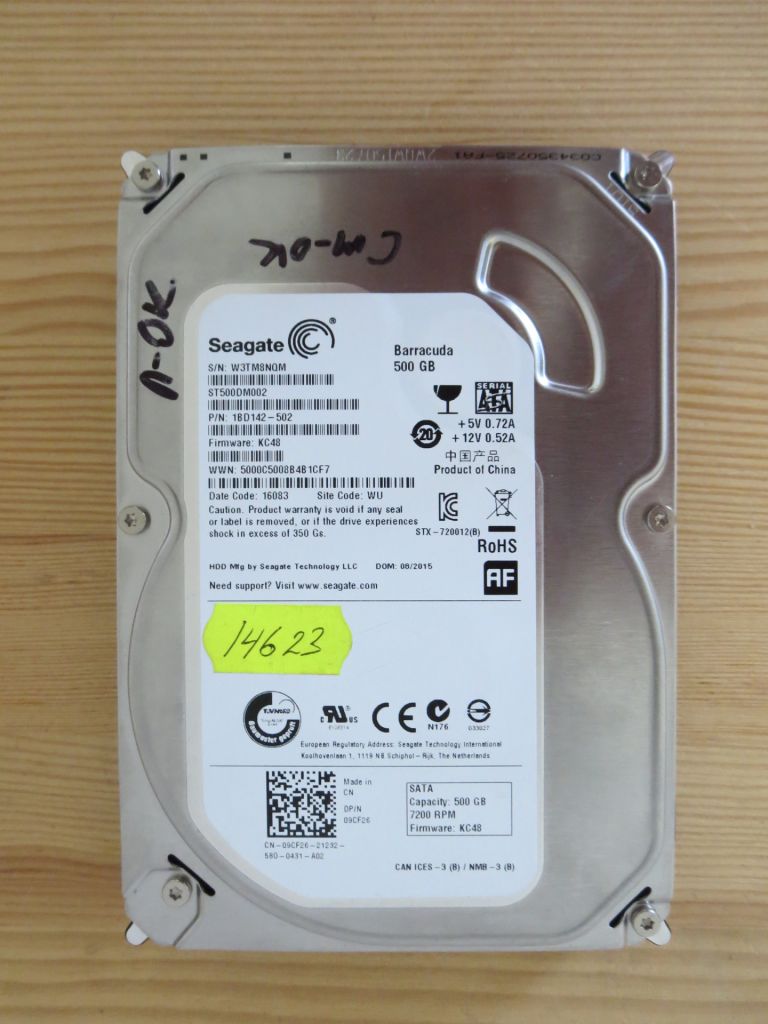 Жесткий диск 3.5 HDD Seagate Barracuda ST500DM002 500 Gb 14623 - фото фото фото 0
