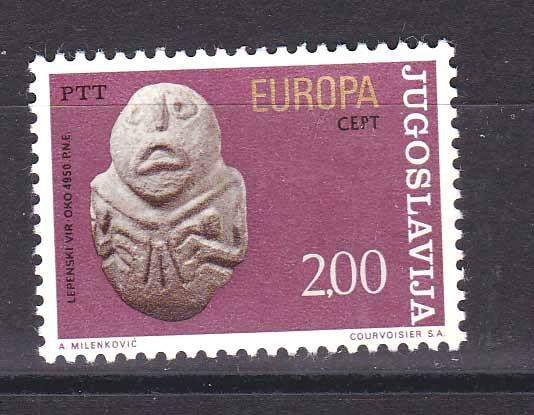 EU Югославия  1974  г  MNH   искусство - фото фото фото 0