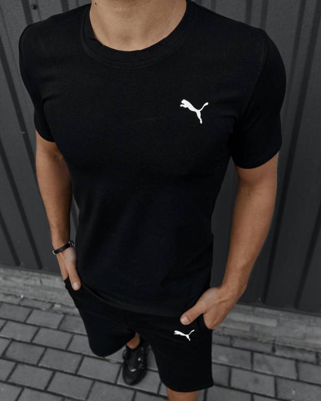 Футболка Puma чорна XL - фото фото фото 1