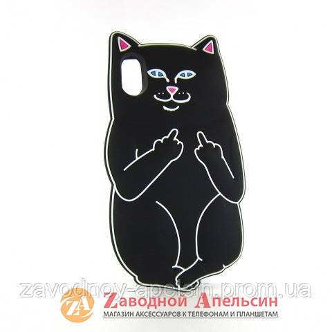 IPhone X XS 10 объемный чехол 3D CatFak - фото фото фото 0