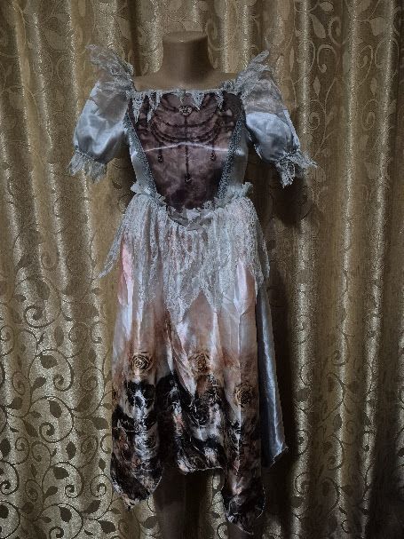 Красивое карнавальное платье для девочки на хеллоуин, halloween Hallow Scream - фото фото фото 1