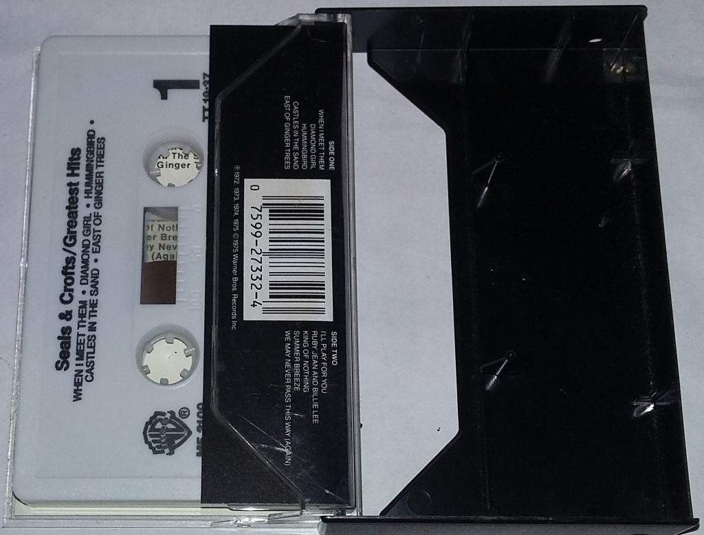 SEALS &amp; CROFTS Greatest Hits. Cassette US - фото фото фото 1