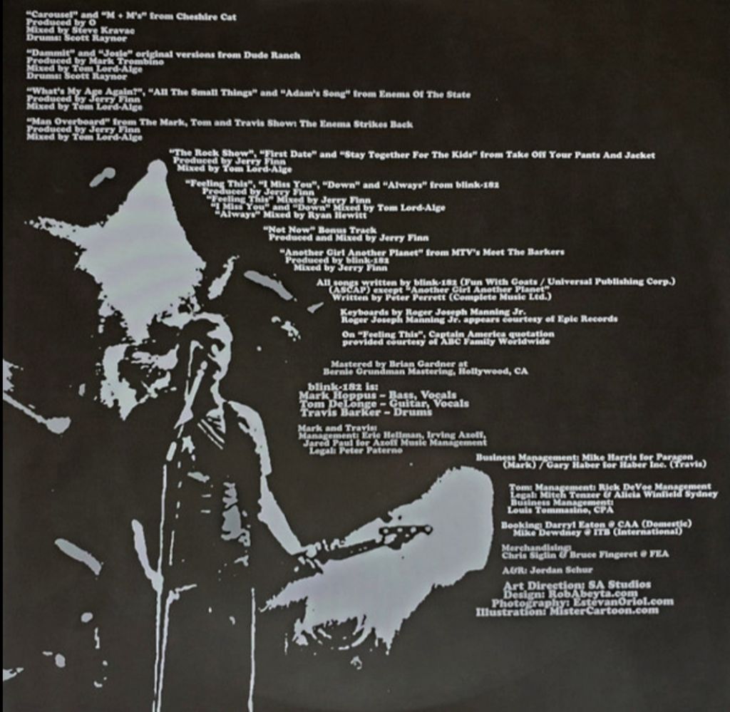 Blink -182 - Greatest Hits - 1994-2019.  (2LP). 12. Vinyl. Пластинки. S/S - фото фото фото 5
